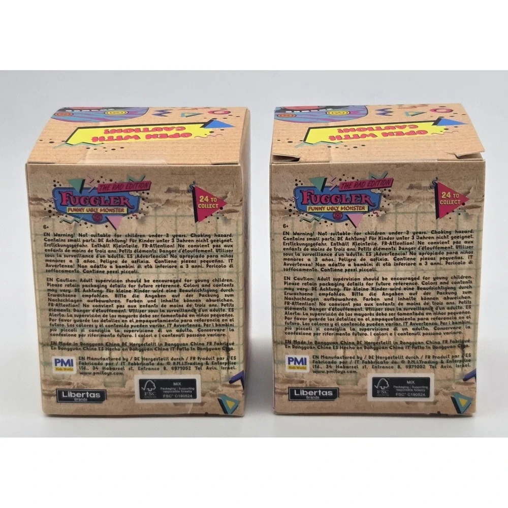Fuggler Funny Ugly Monster Rad Edition Collectible Figures Lot of 2 Blind Sealed